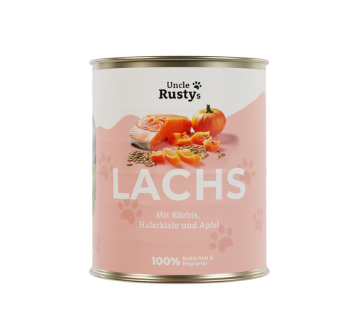 Lachs mit Kürbis, Haferkleie & Apfel