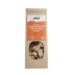 Hundekekse: Leberwurst Kracker mit Haferflocken, Ei & Rapsöl | 100 Gramm